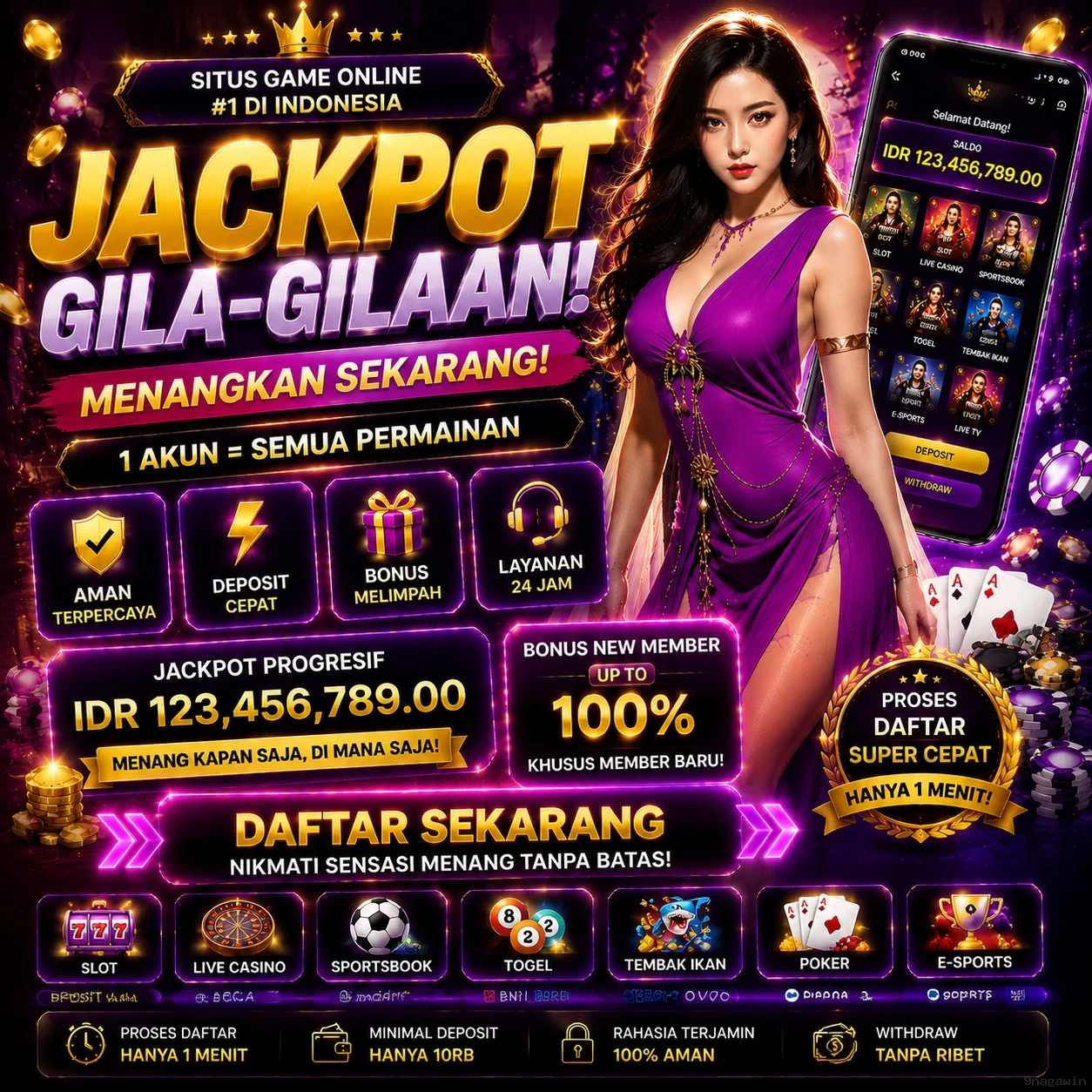 Mengenal Fitur Menarik di Situs 9nagawin