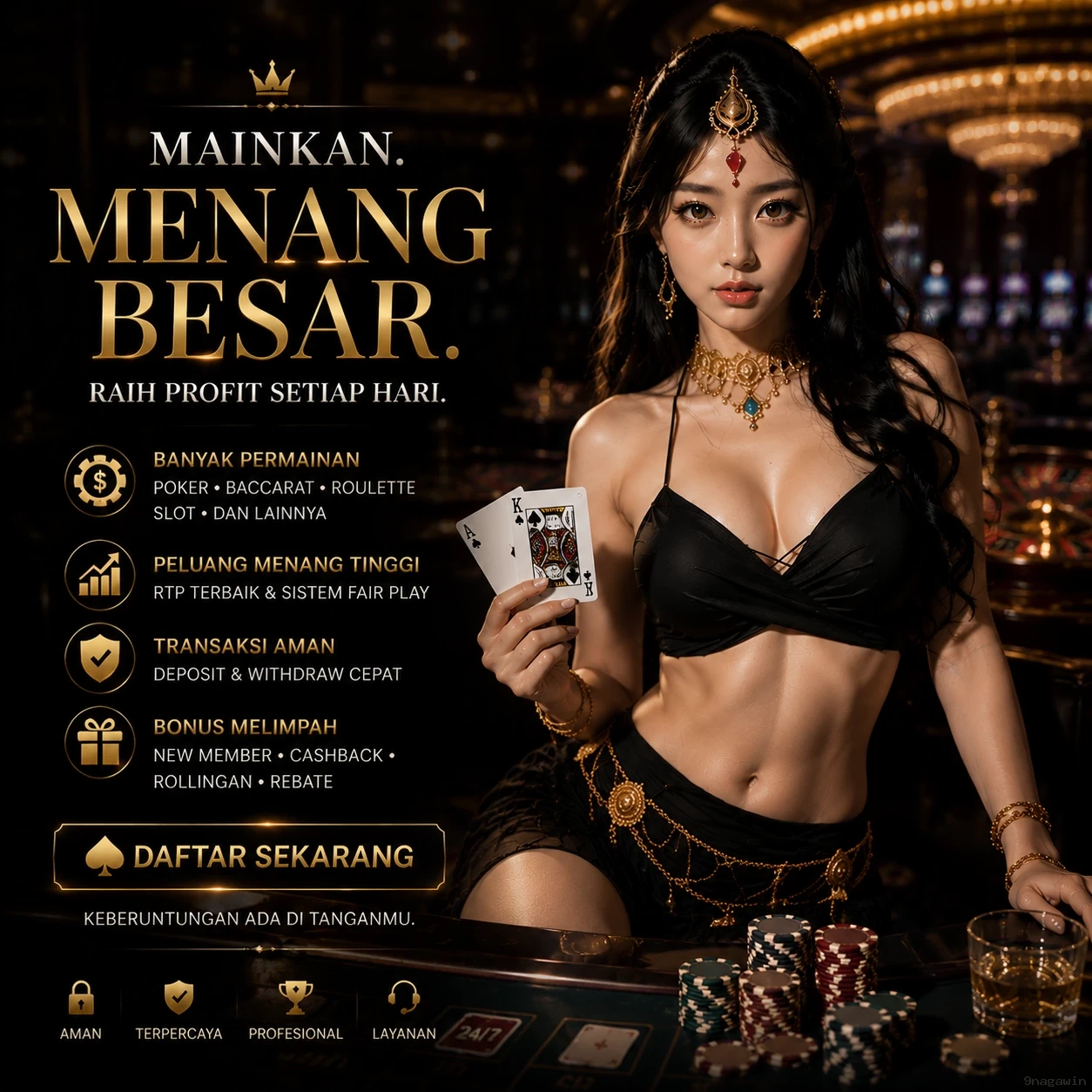 Berbagai Jenis Aplikasi yang Tersedia di 9nagawin
